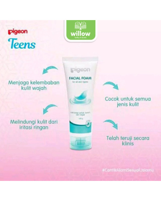 Pigeon Teens Facial Foam Sabun Muka Wajah