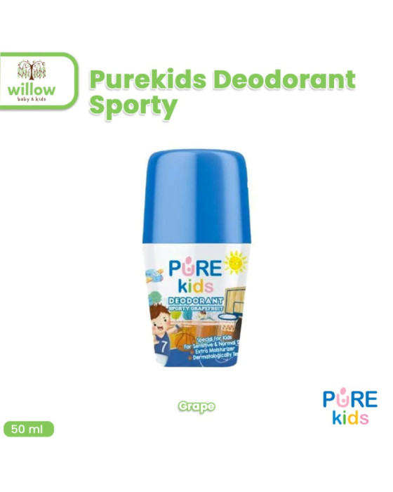 Purekids Deodorant Sporty 50Ml Perawatan Bayi