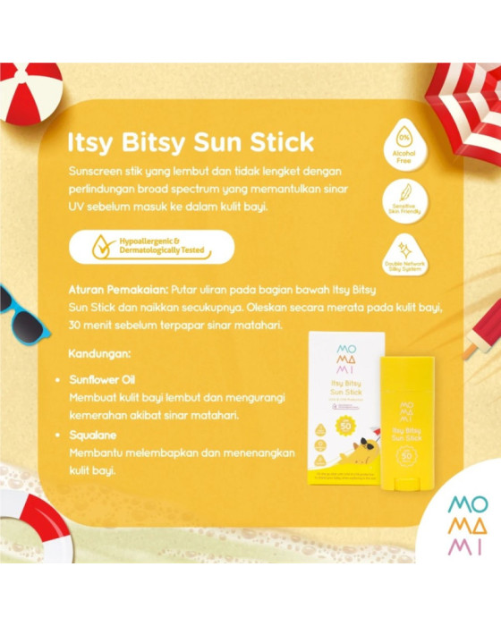 Momami Sun Range Pouch Perawatan Kulit Bayi