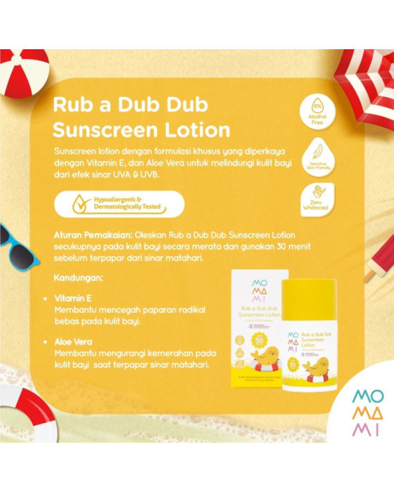 Momami Sun Range Pouch Perawatan Kulit Bayi