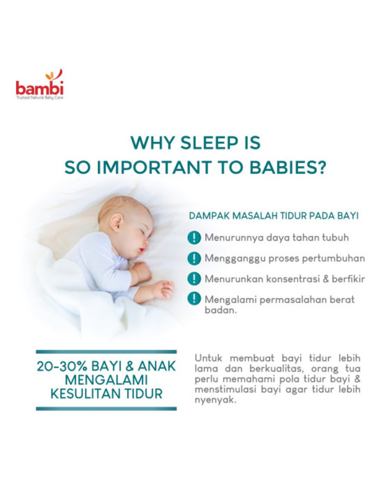 Perawatan Bayi Bambi Sleepy Time Hair Serum