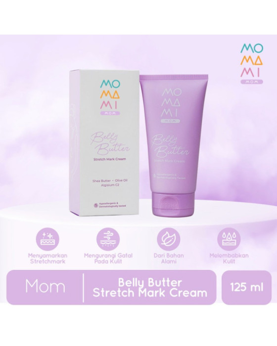 Momami Strechmark Cream Massage Oil Stretchmark Cream