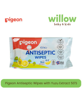 Pigeon Antiseptic Wipes W/ Yuzu Extract Tissue Bayi