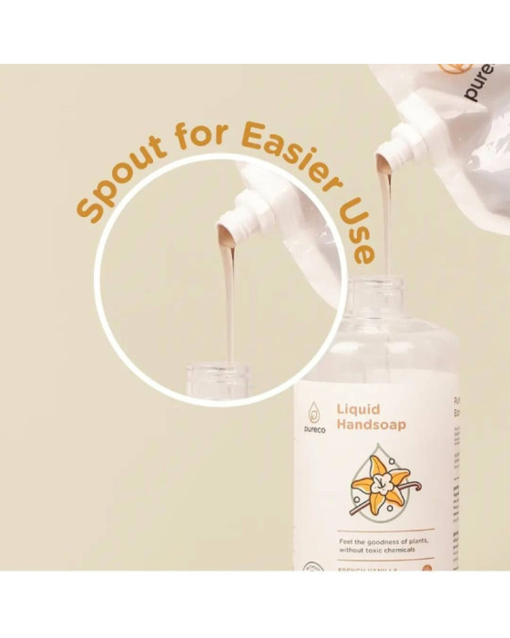 Pureco Liquid Handsoap Tea O'Time Sabun Cuci Tangan