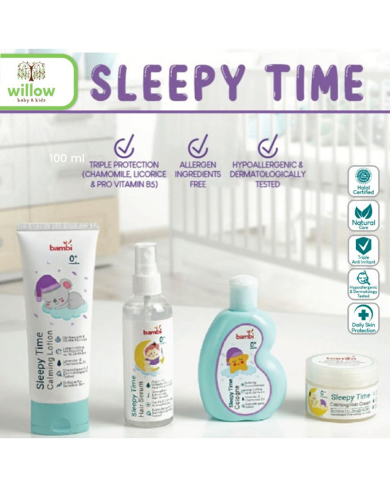 Cream Perawatan Bayi Bambi Baby Sleepy Time Calming Rub Cream