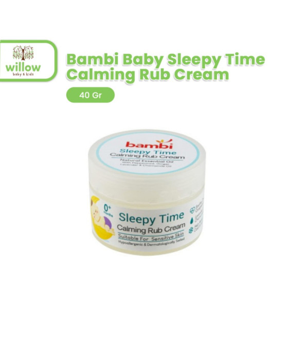 Cream Perawatan Bayi Bambi Baby Sleepy Time Calming Rub Cream