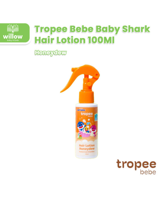 Tropee Bebe Baby Shark Hair Lotion 100Ml Lotion Bayi