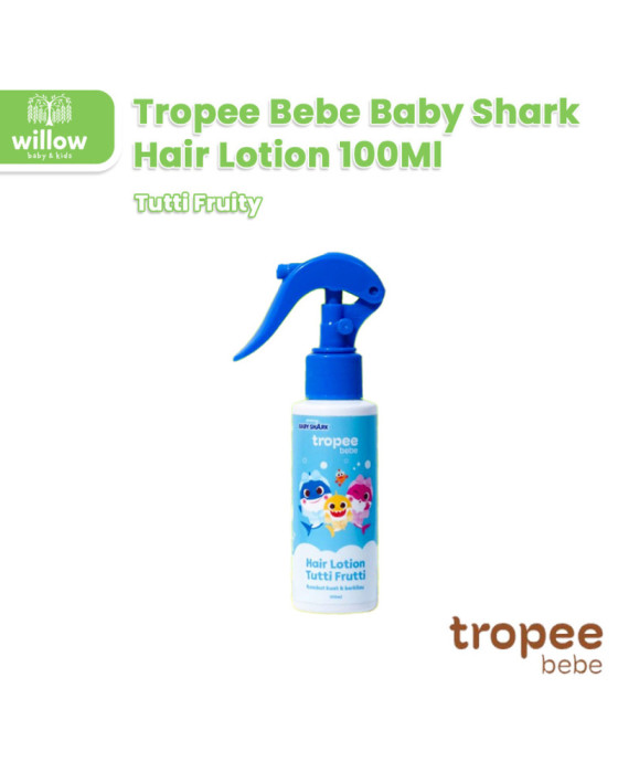 Tropee Bebe Baby Shark Hair Lotion 100Ml Lotion Bayi