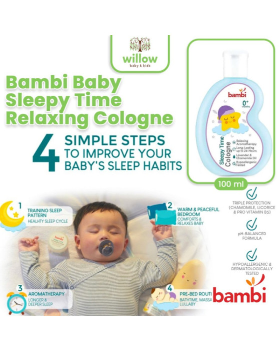 Perawatan Bayi Bambi Baby Sleepy Time Relaxing Cologne