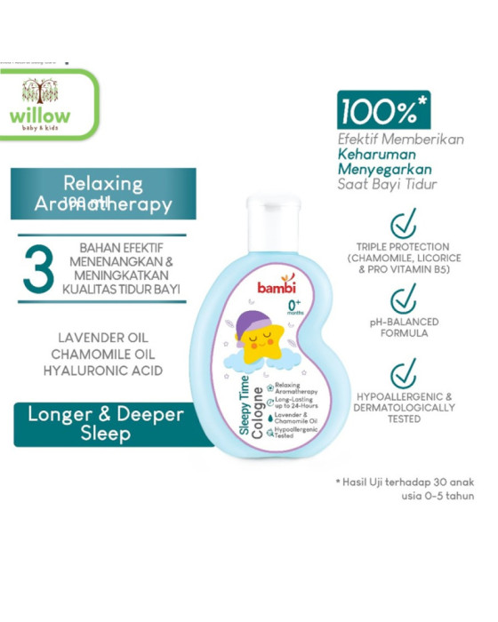 Perawatan Bayi Bambi Baby Sleepy Time Relaxing Cologne