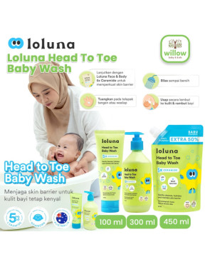 Loluna Head To Toe Baby Wash Sabun Mandi Bayi
