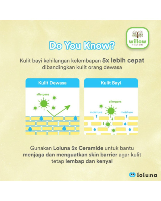 Loluna Head To Toe Baby Wash Sabun Mandi Bayi