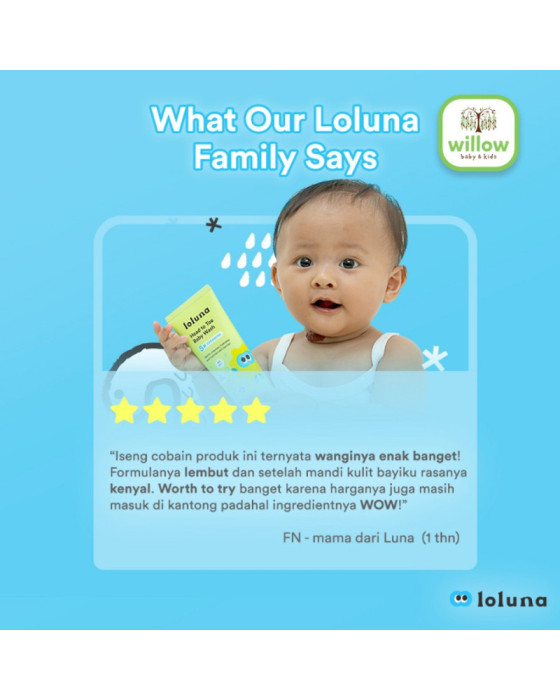 Loluna Head To Toe Baby Wash Sabun Mandi Bayi