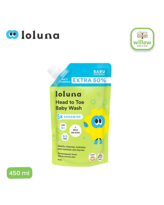 Loluna Head To Toe Baby Wash Sabun Mandi Bayi