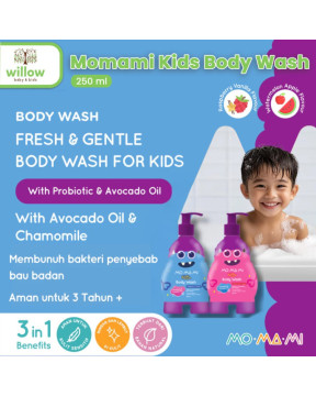 Momami Kids Body Wash Sabun Mandi 250Ml