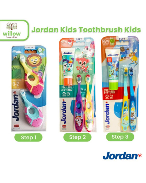 Jordan Kids Toothbrush Kids Twin Sikat Gigi Anak 20Gr