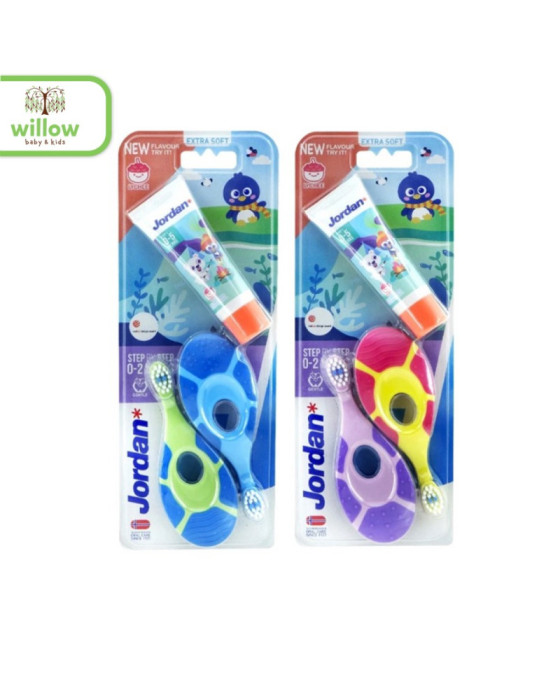 Jordan Kids Toothbrush Kids Twin Sikat Gigi Anak 20Gr