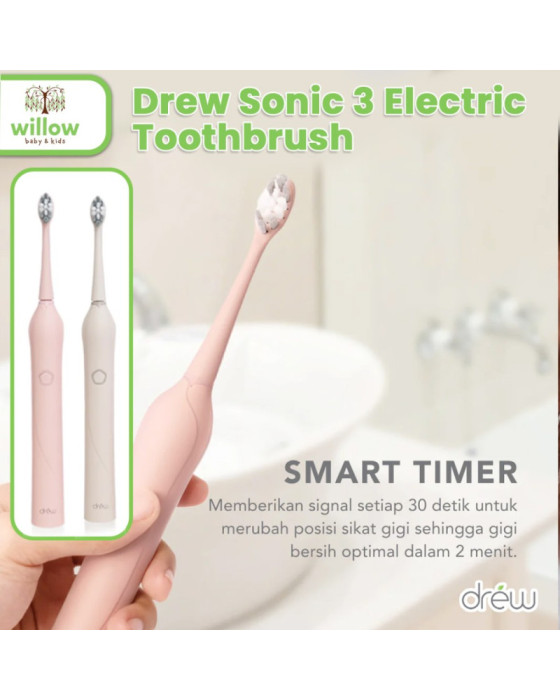 Sikat Gigi Drew Sonic 3 Electric Toothbrush