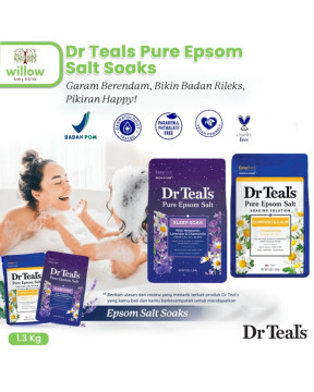 Perawatan Tubuh Dr Teals Pure Epsom Salt Soaks Oil 1.3Kg