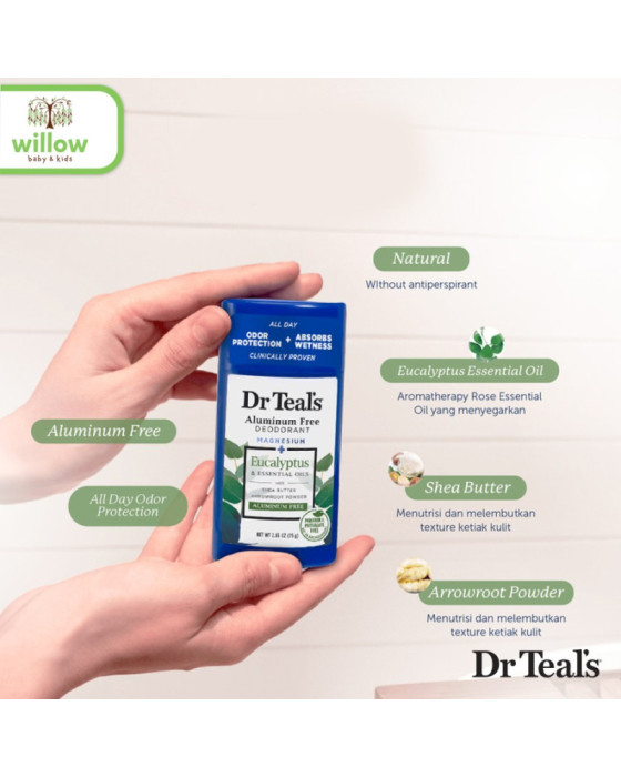 Perawatan Tubuh Dr Teals Deodorant Magnesium Oil 75Ml