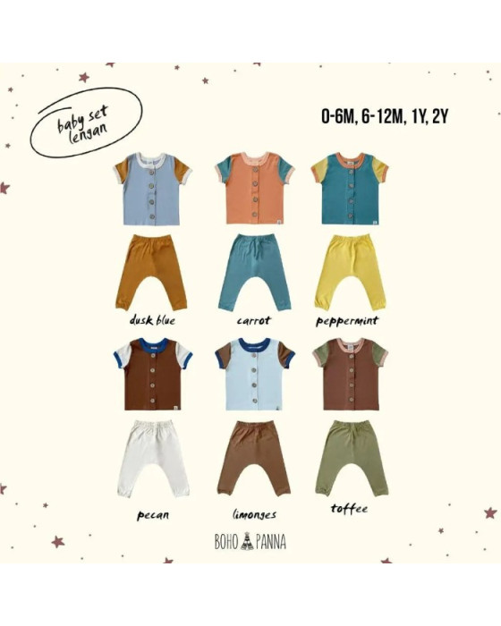 BOHOPANNA BABY SET LENGAN - LIMONGES