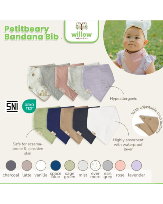 Petitbeary Bandana Bib Celemek Bayi
