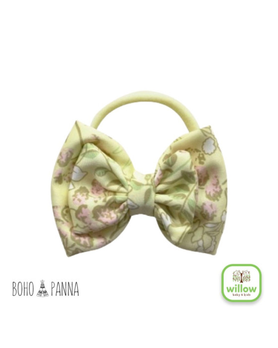 Bohopanna Thania Bow Baby Headband Print Bandana Bayi