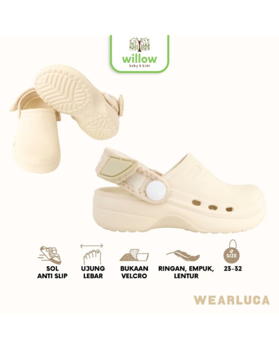 Sepatu Sandal Anak Wear Luca Sandal Connis Clog