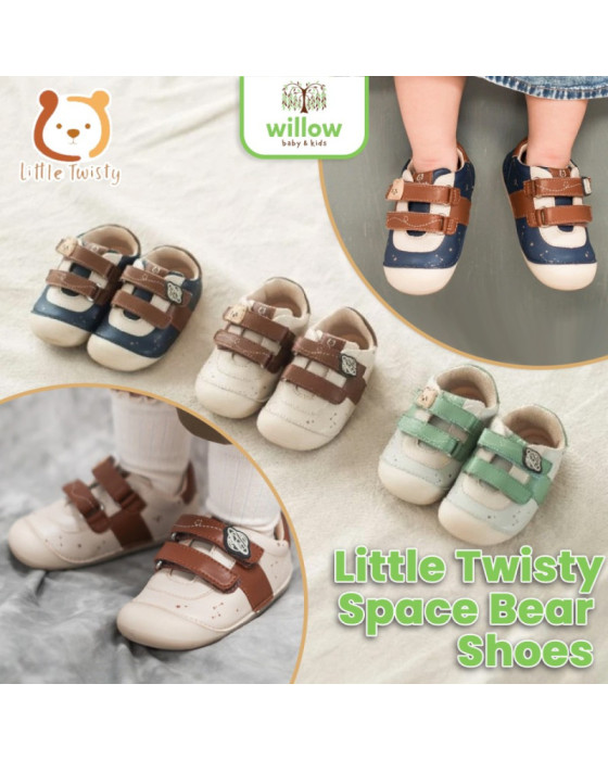 Sepatu Prewalker Bayi Little Twisty Space Bear Shoes