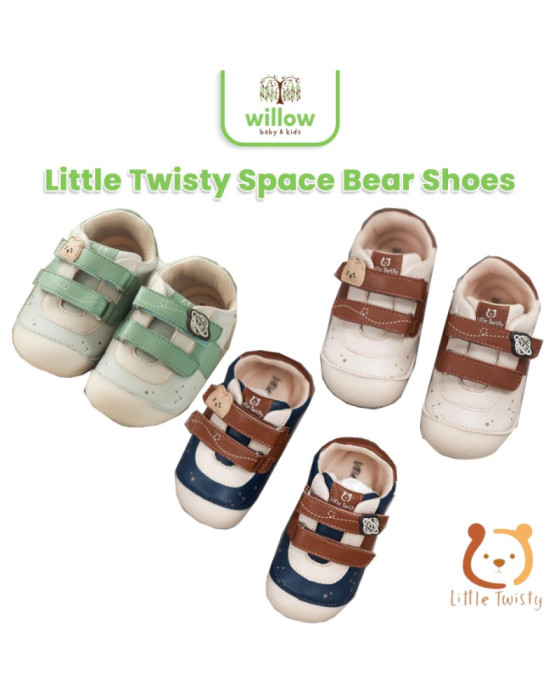 Sepatu Prewalker Bayi Little Twisty Space Bear Shoes