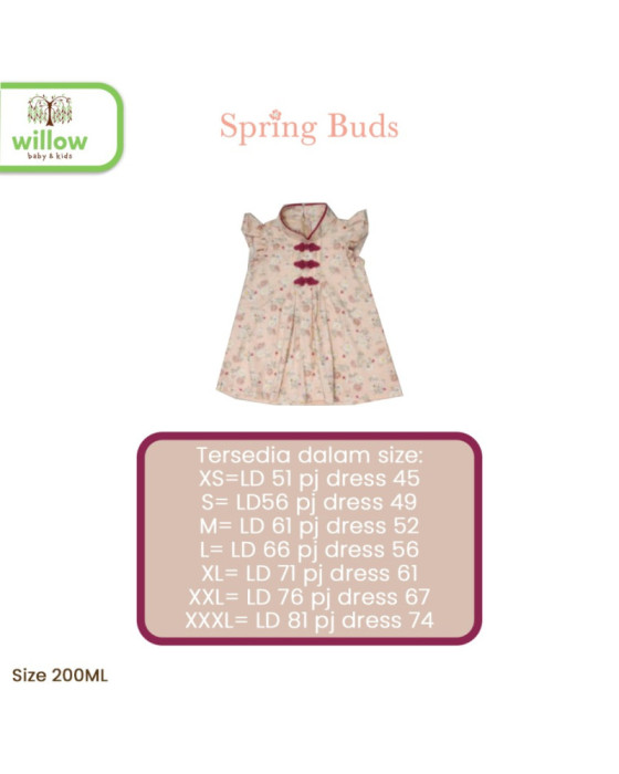 Spring Buds Dress Chang Baju Anak Perempuan