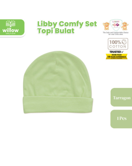 Libby Comfy Set Topi Bulat Bayi