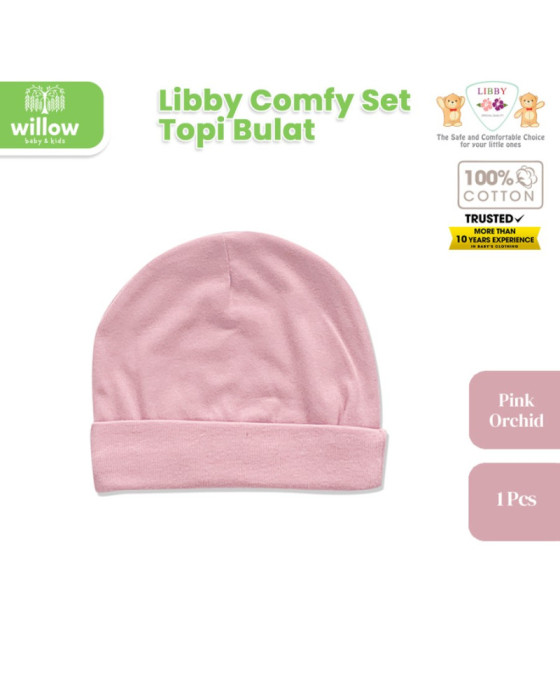 Libby Comfy Set Topi Bulat Bayi