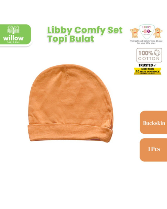 Libby Comfy Set Topi Bulat Bayi