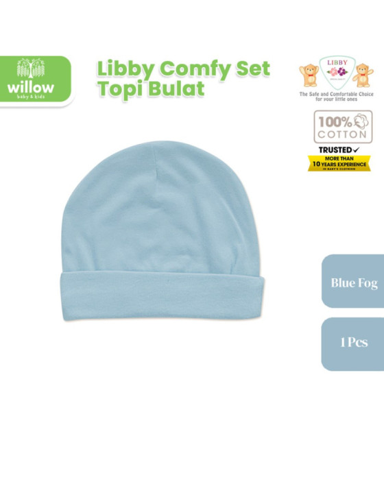 Libby Comfy Set Topi Bulat Bayi