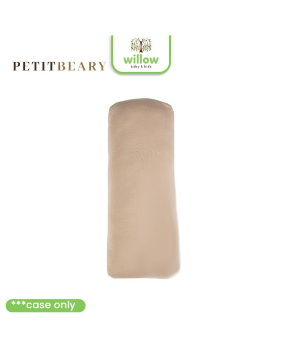 Petitbeary Adult Bamboo Bolster Pillow Case (Only Case) Sarung Guling