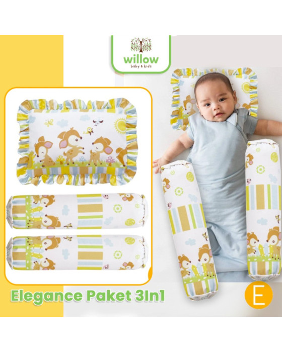 Bantal Bayi Elegance Paket 3In1 Bouncing Bambi