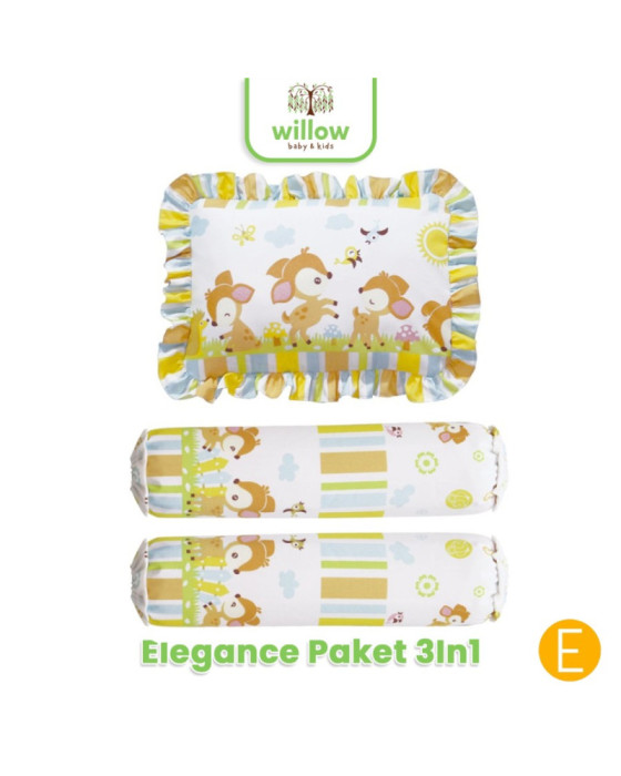 Bantal Bayi Elegance Paket 3In1 Bouncing Bambi
