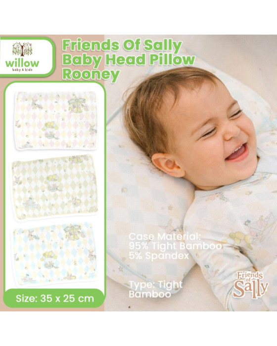 Friends Of Sally Baby Head Pillow Rooney Bantal Bayi