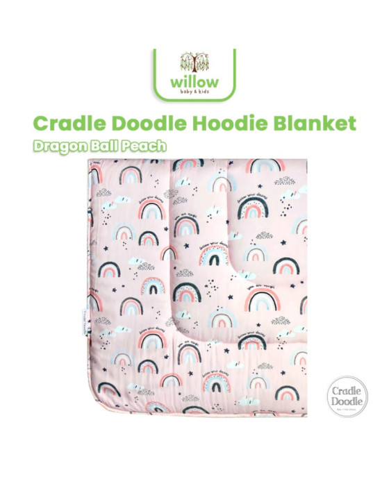 Cradle Doodle Hoodie Blanket Selimut Bayi