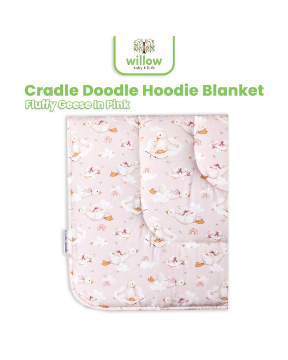 Cradle Doodle Hoodie Blanket Selimut Bayi