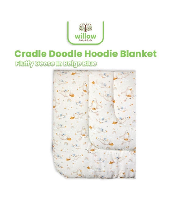 Cradle Doodle Hoodie Blanket Selimut Bayi