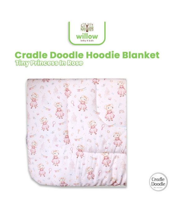 Cradle Doodle Hoodie Blanket Selimut Bayi