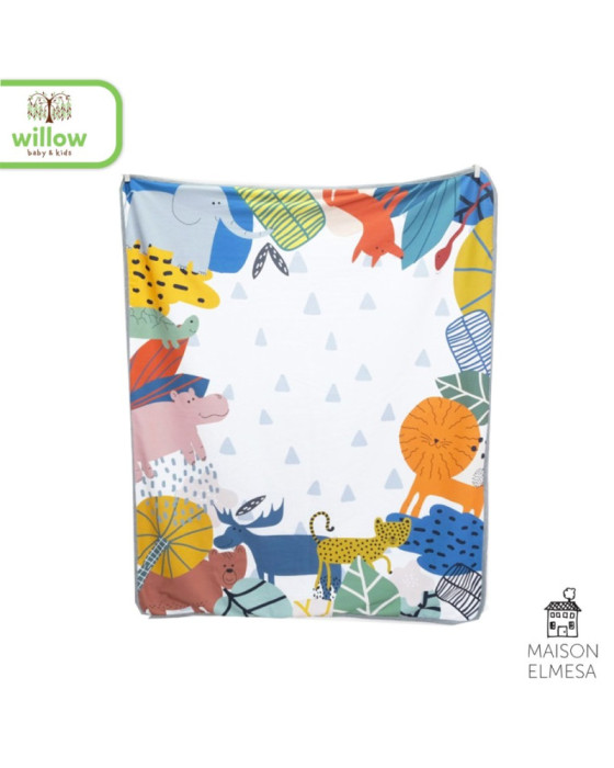 Selimut Bayi Maison Elmesa On The Go Printing Blanket Jungle