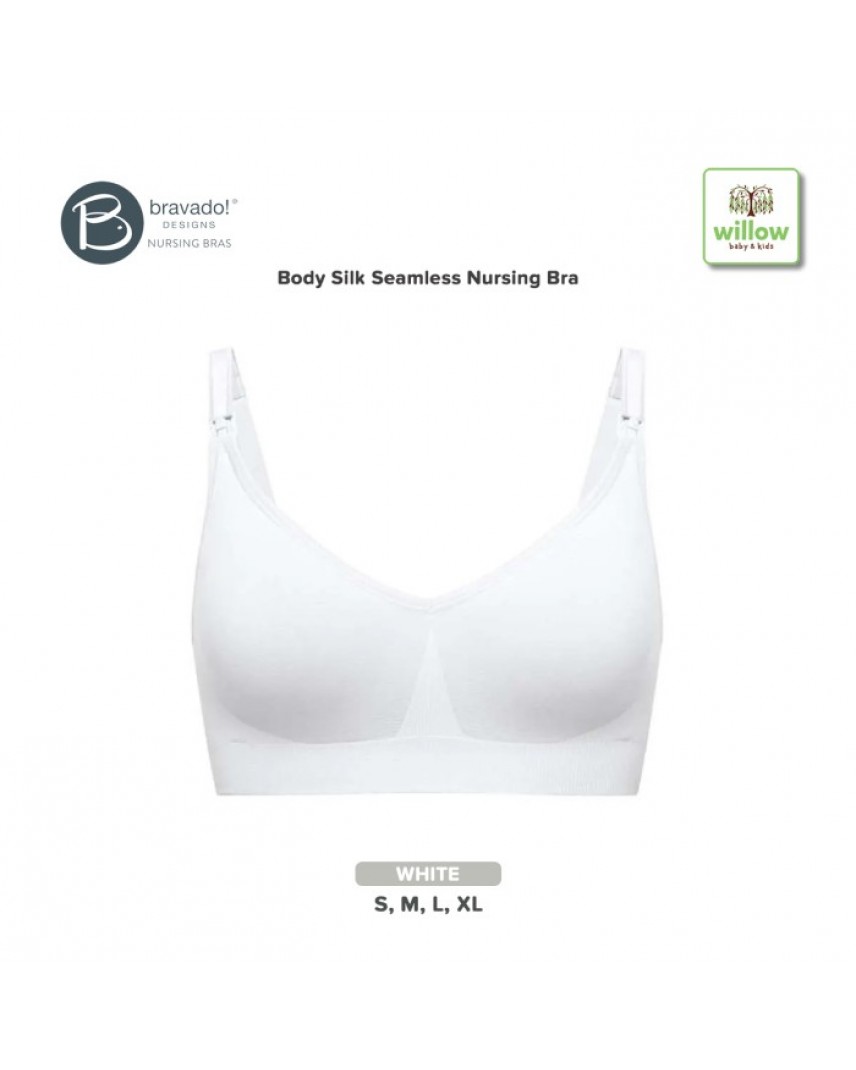 Bravado Body Silk Seamless Nursing Bra, Antique White at John