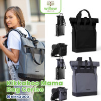 Diaper Backpack Kikkaboo Mama Bag Cerise