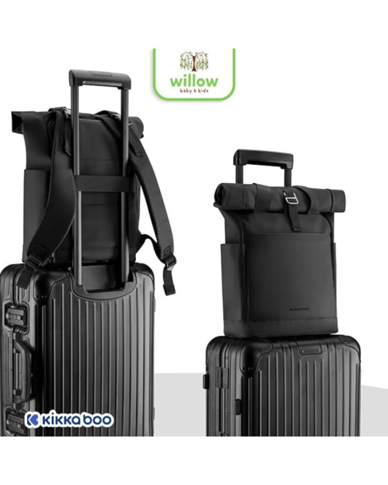 Diaper Backpack Kikkaboo Mama Bag Cerise