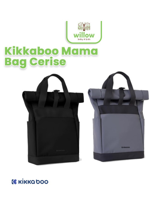 Diaper Backpack Kikkaboo Mama Bag Cerise