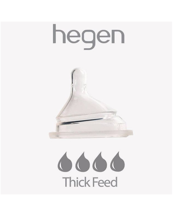 HEGEN TEAT THICK FEED 2 PACK NIPPLE HEGEN