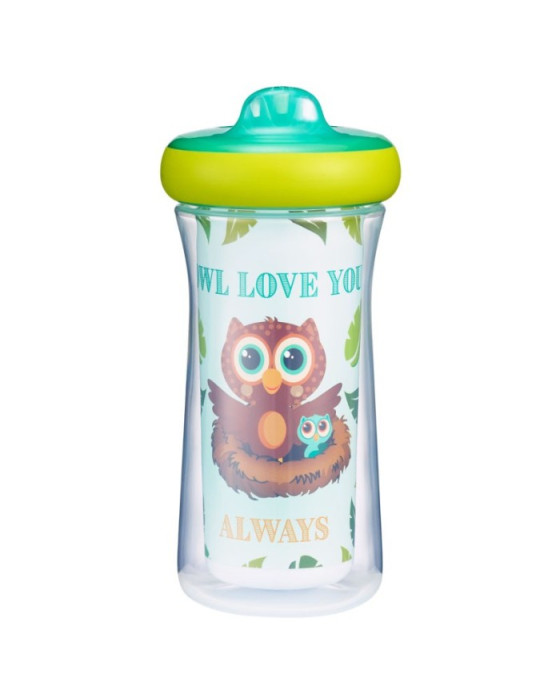 THE FIRST YEAR Y6676 INSULATED SIPPY CUP 2PK 9OZ - BOY